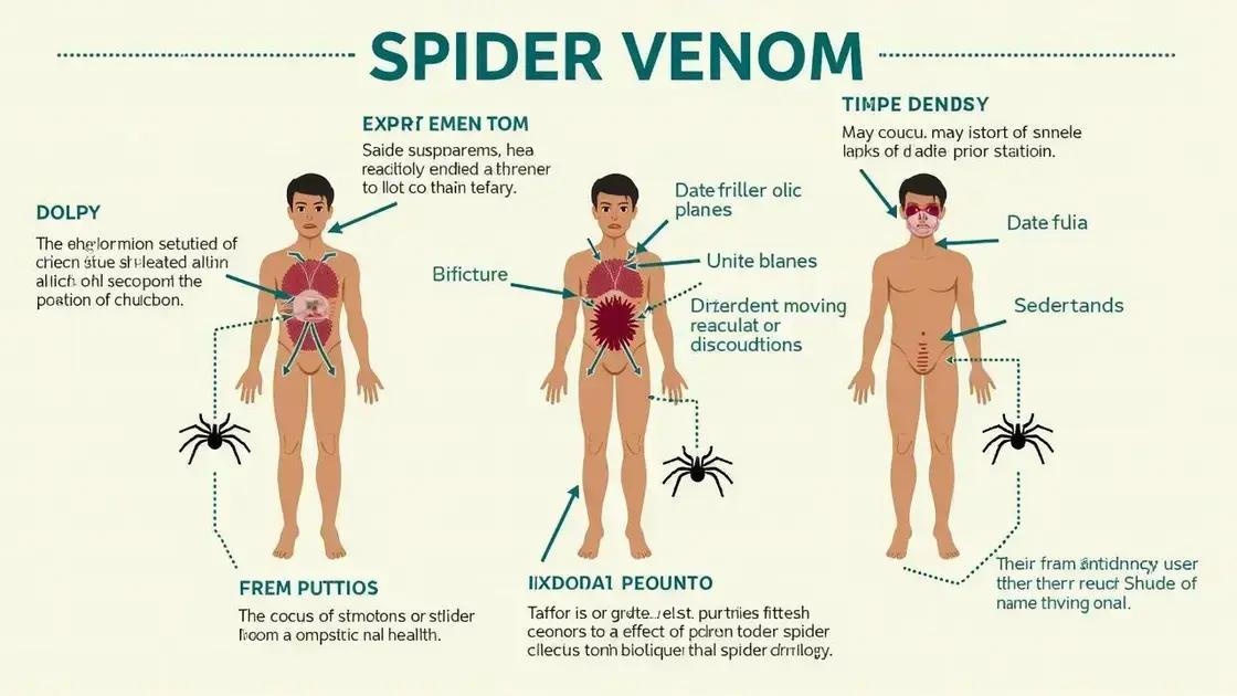Effects of Spider Venom on Human Health