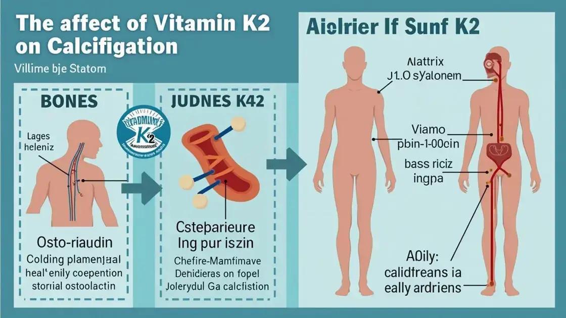 Effects of Vitamin K2 on Calcification