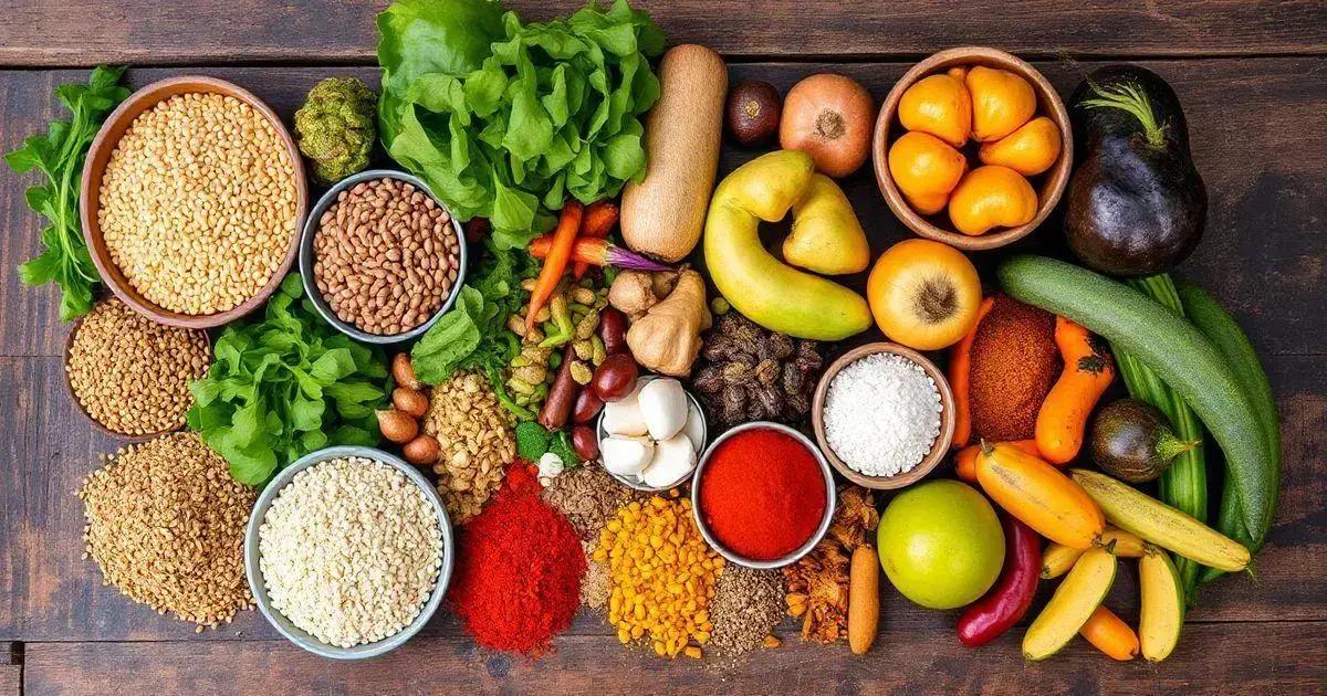 Essential ingredients for African recipes