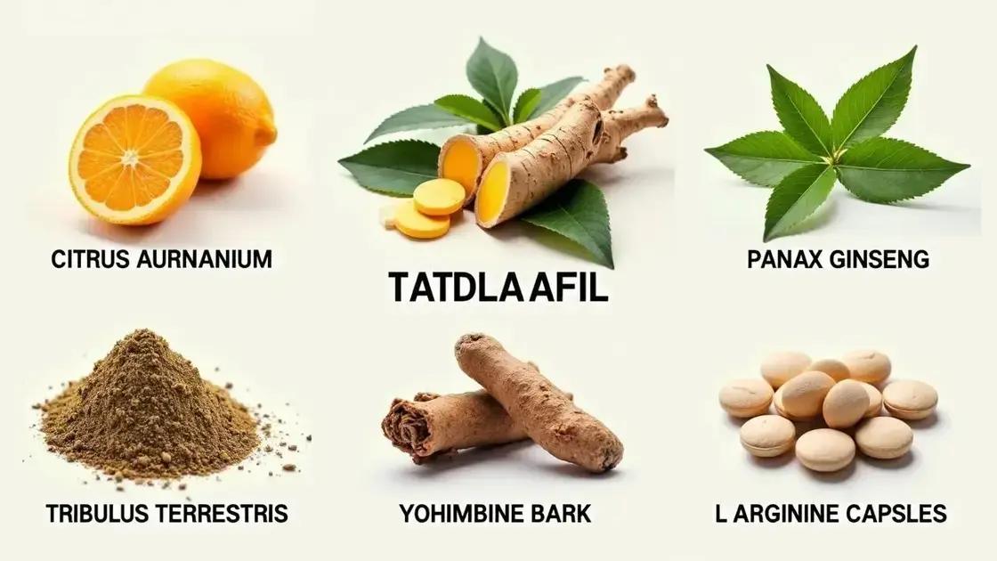 Essential Ingredients for Homemade Tadalafil