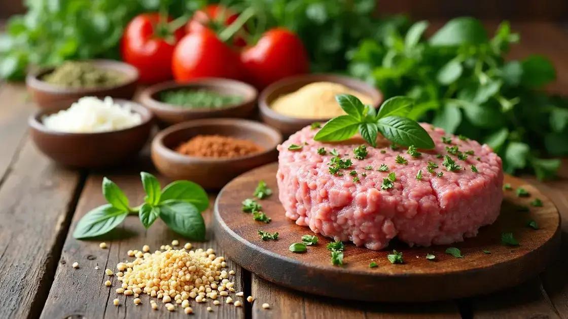 Essential Ingredients for Turkey Burgers