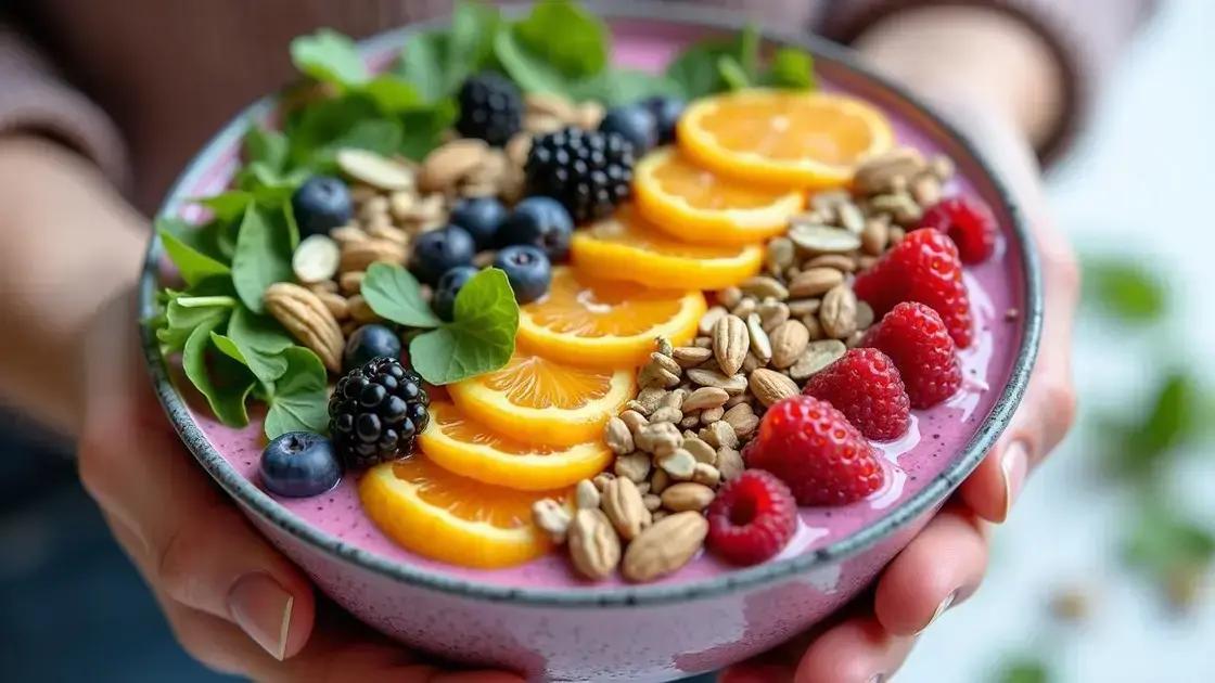 Essential Ingredients for Your Smoothie