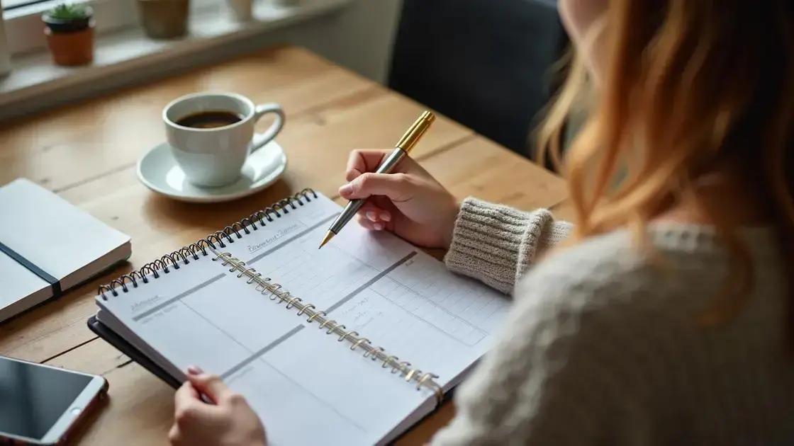 Evaluating and Adjusting Your Routine for Success