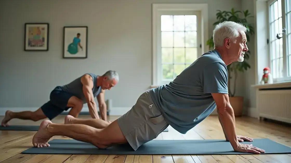 Exercises to Enhance Core Strength for Older Men