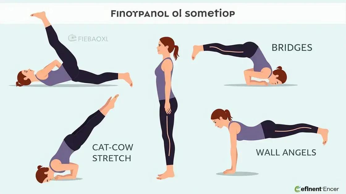 Exercises to Support Postural Alignment