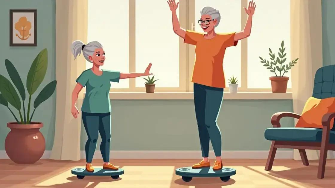 Exercises with Balance Boards