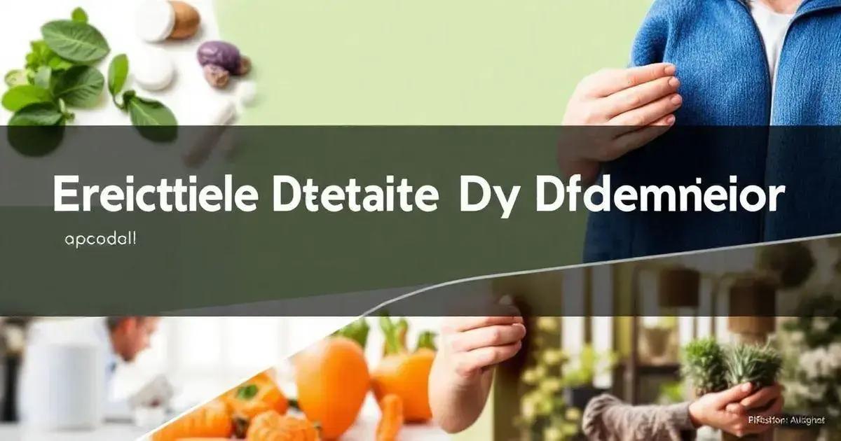 Exploring Alternatives to Treat Erectile Dysfunction