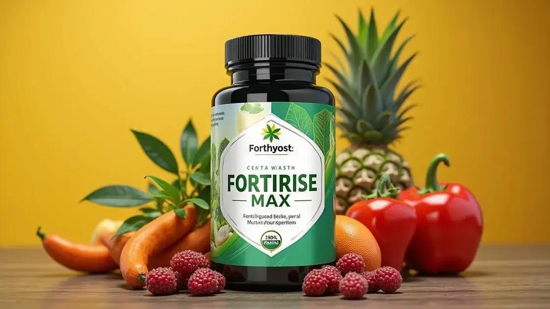 Exploring Fortirise Max and Its Effects