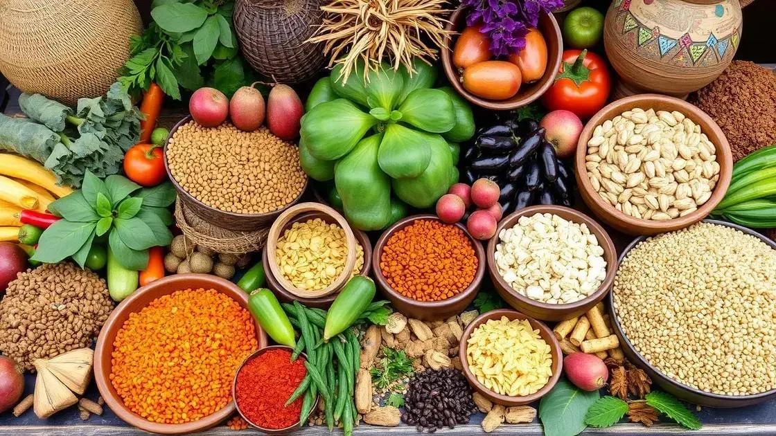Exploring Traditional Ingredients in African Cuisine