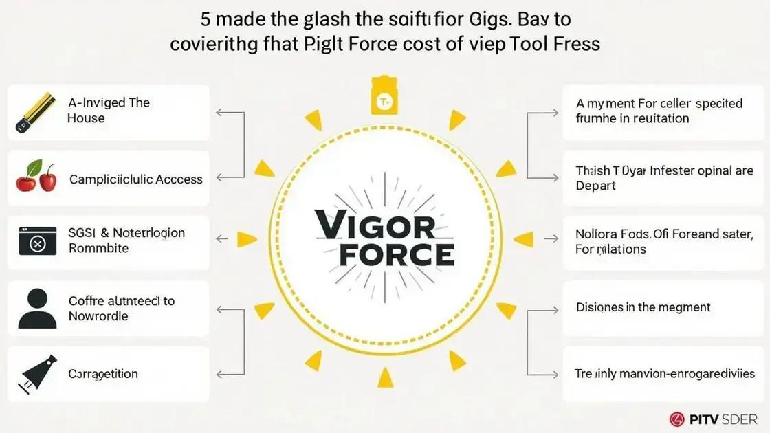 Factors Influencing Vigor Force Costs