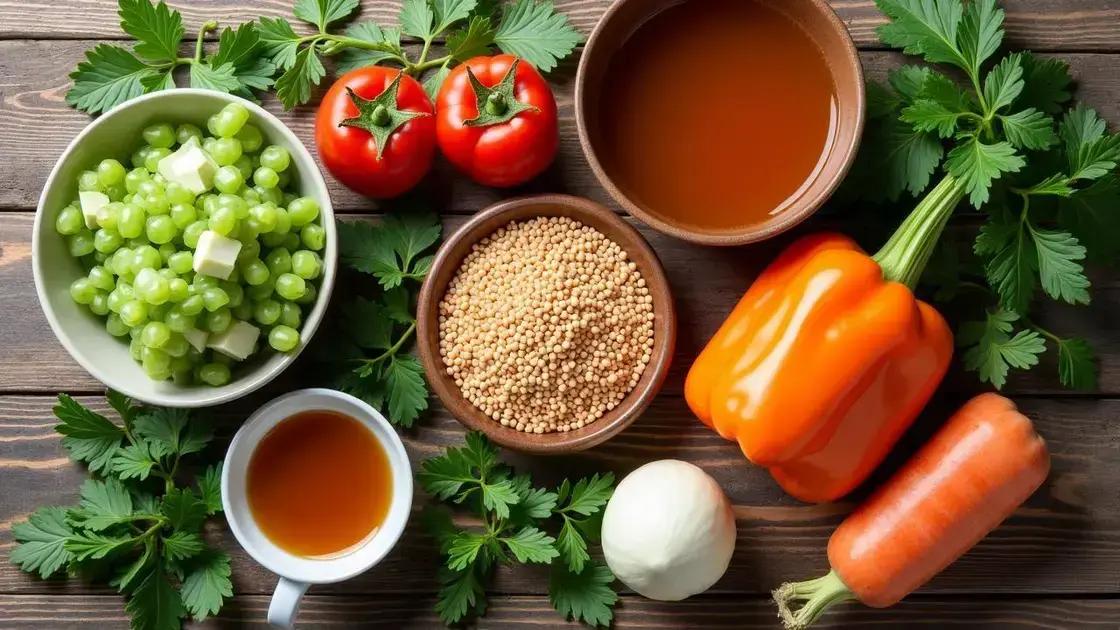 Gathering Ingredients for Your Soup