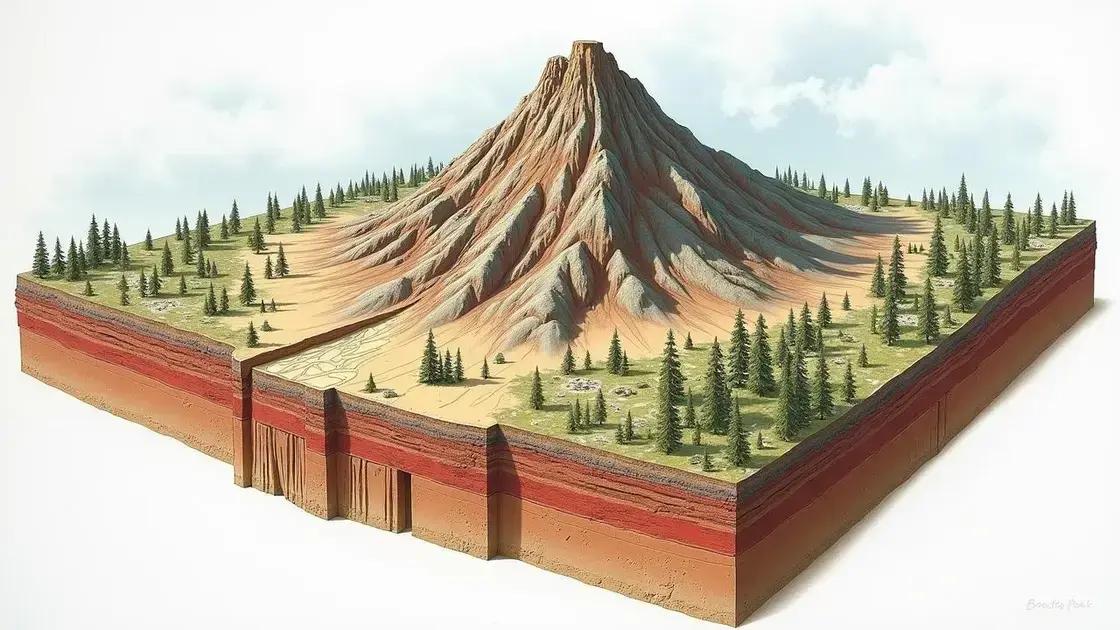 Geological Features of Booster Peak
