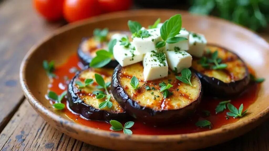 Grilled Eggplant and Feta Recipes for Hormonal Balance