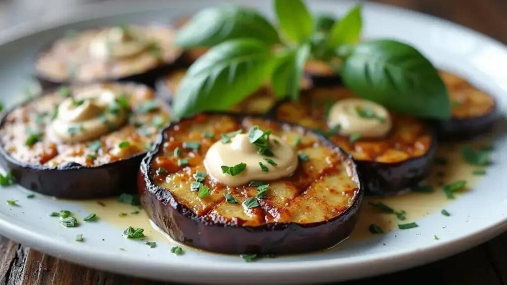 Grilled Eggplant and Tahini Recipes for Hormonal Health