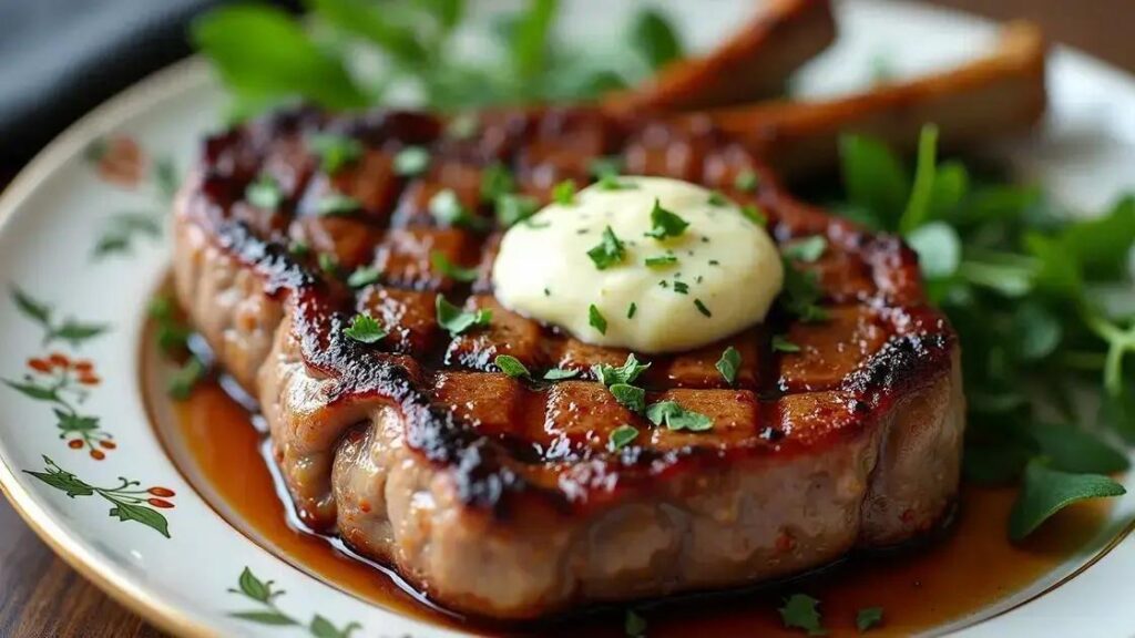 Grilled Lamb Chops with Herb Butter Recipes for Testosterone Boost