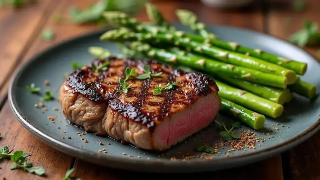 Grilled Steak and Asparagus Recipes for Testosterone Support