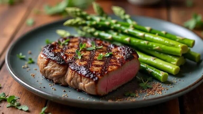 Grilled Steak and Asparagus Recipes for Testosterone Support
