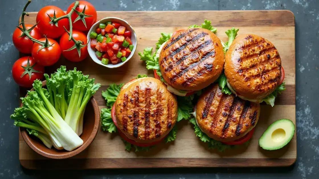 Grilled Turkey Burger Recipe Breakdown