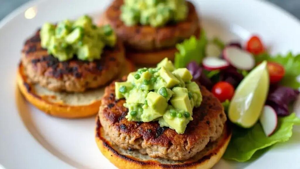 Grilled Turkey Burgers with Avocado Salsa: A Healthy Choice
