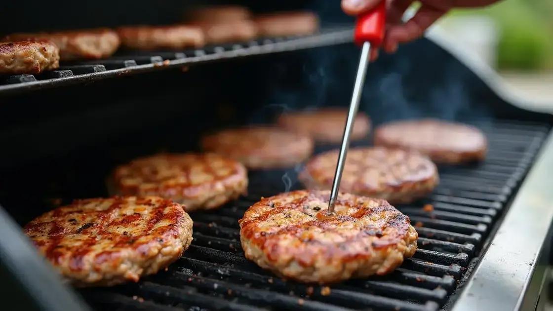 Grilling Techniques for Perfect Turkey Burgers