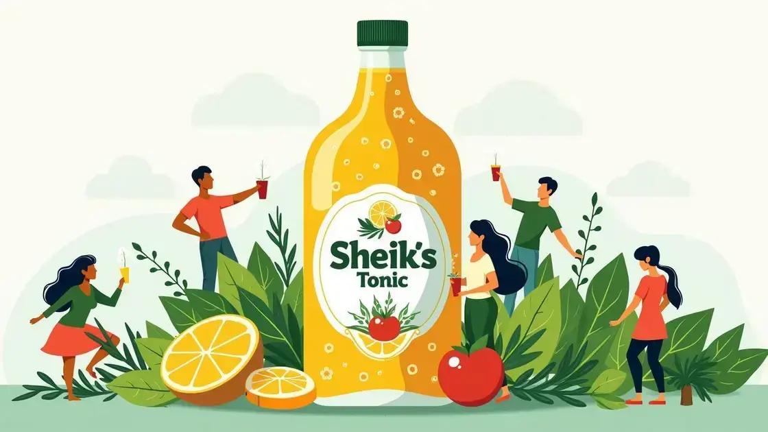 Health Benefits and Usage of Sheik’s Tonic