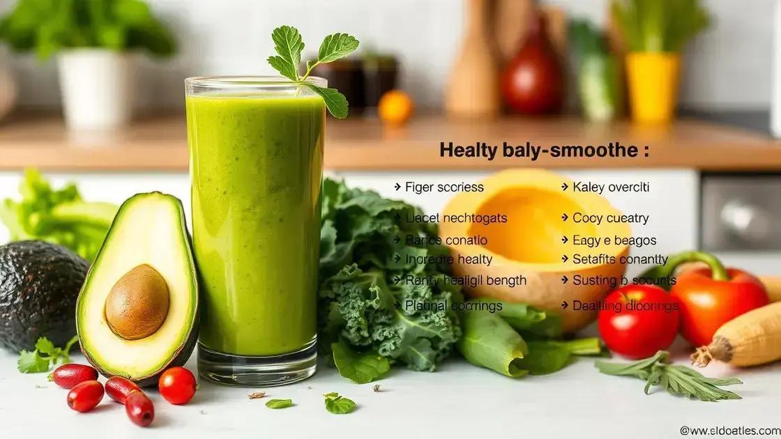 Health Benefits of Avocado and Kale