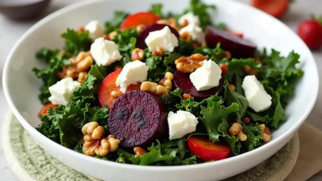 Health Benefits of Beet and Kale Salads