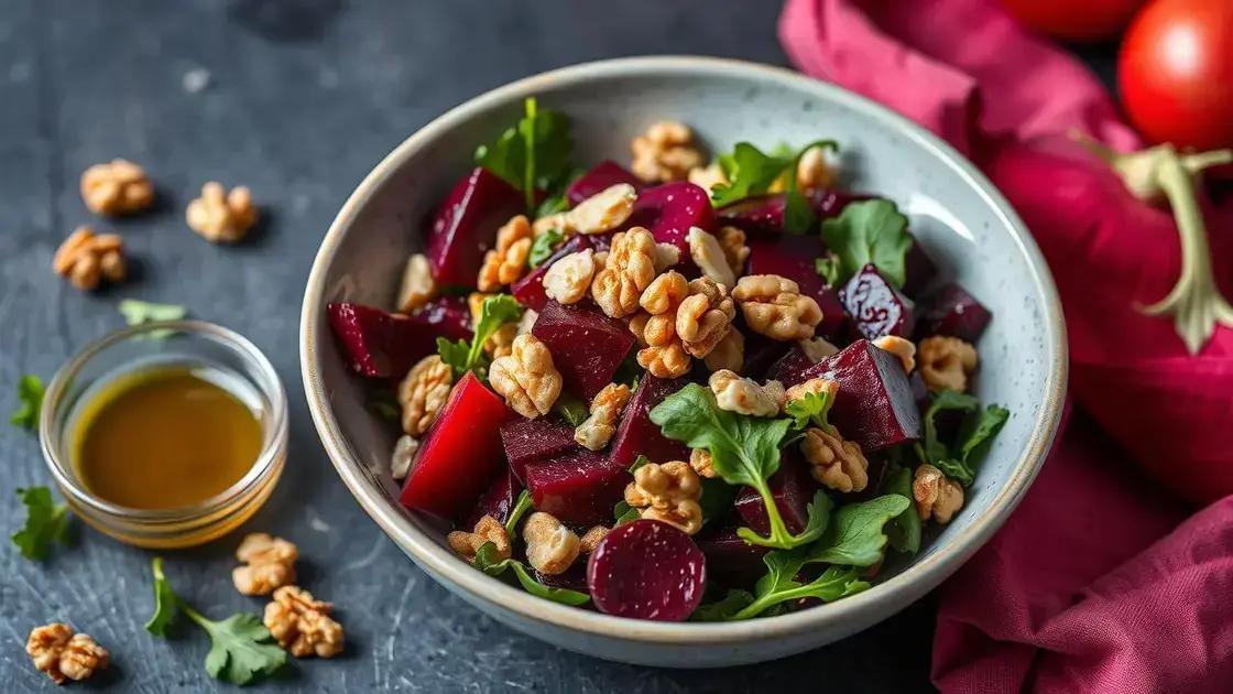 Health Benefits of Beetroot and Walnut