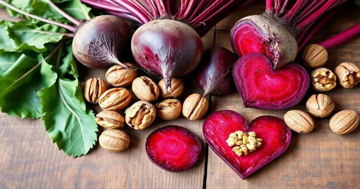 Health Benefits of Beets and Walnuts