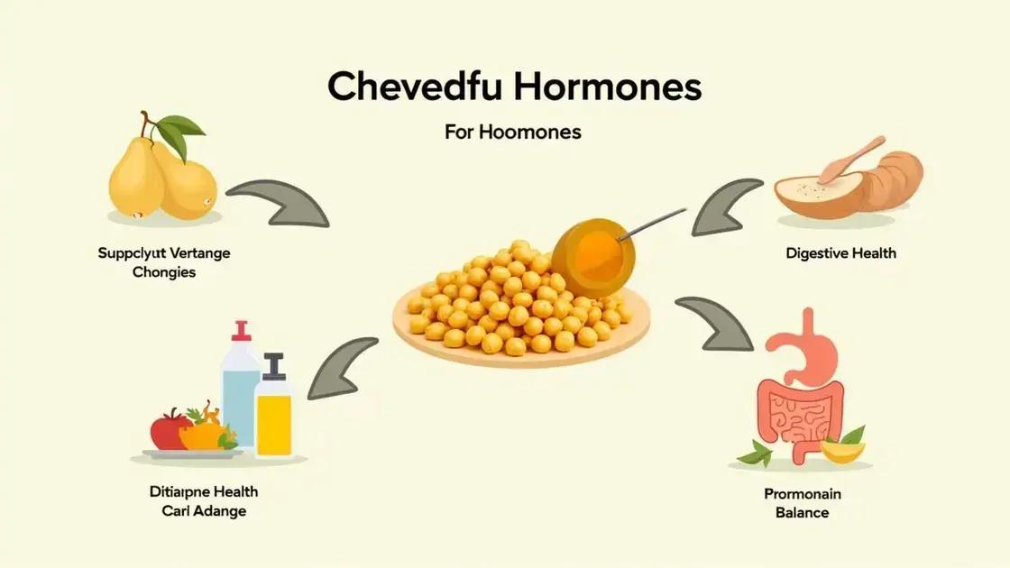 Health Benefits of Chickpeas for Hormones