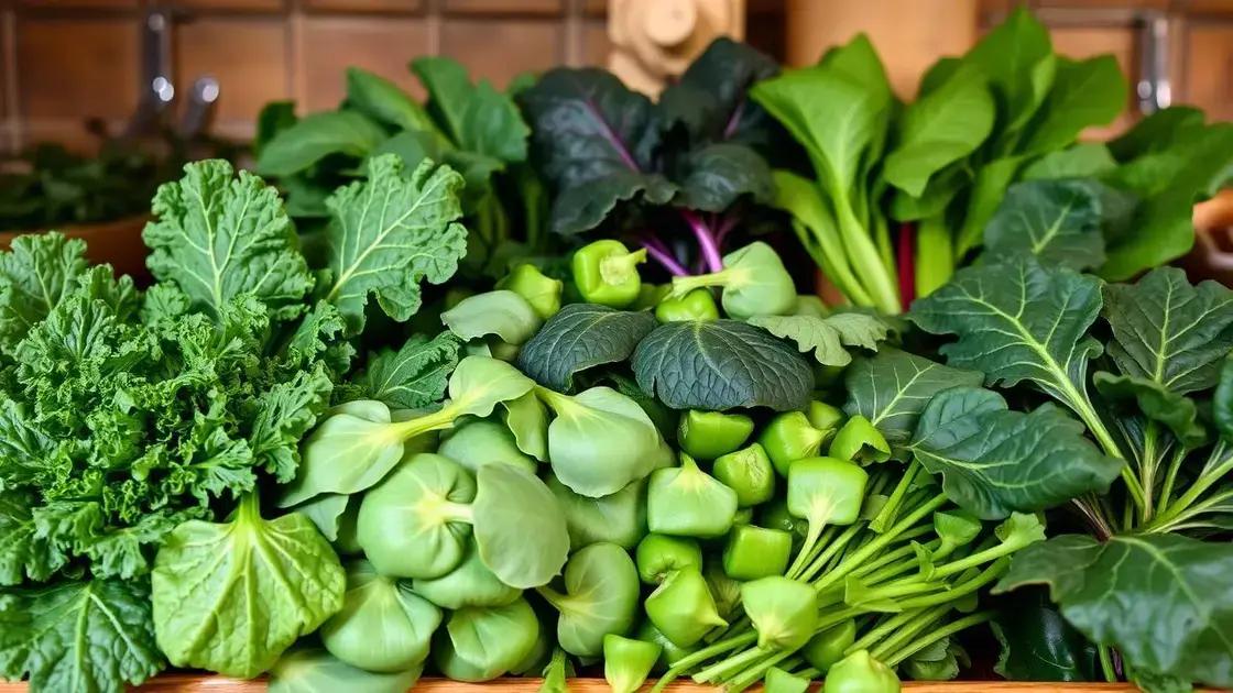 Health Benefits of Consuming Greens