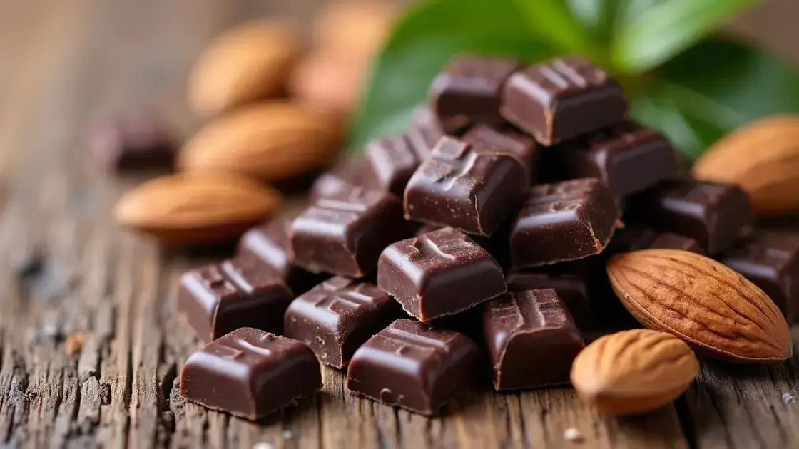 Health Benefits of Dark Chocolate and Almonds