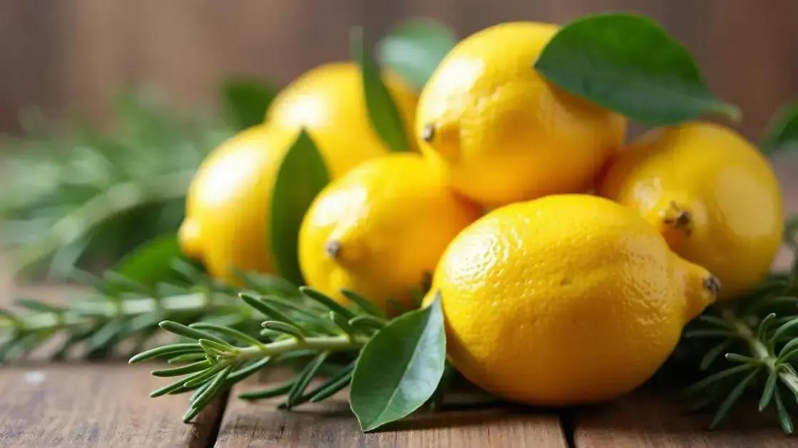 Health Benefits of Lemon and Rosemary