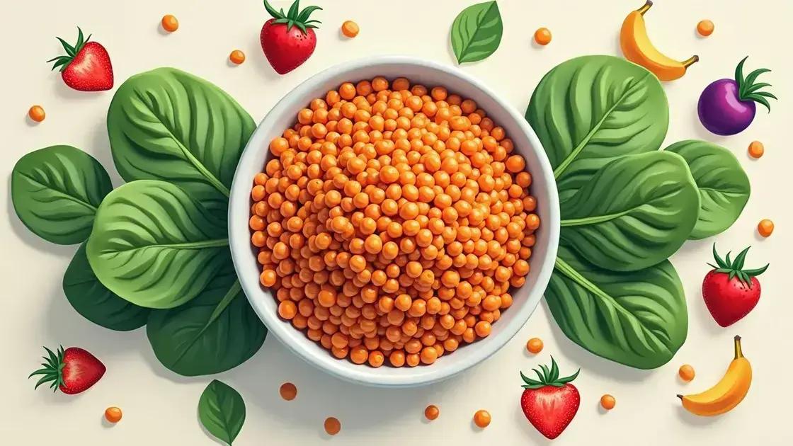 Health Benefits of Lentils and Spinach