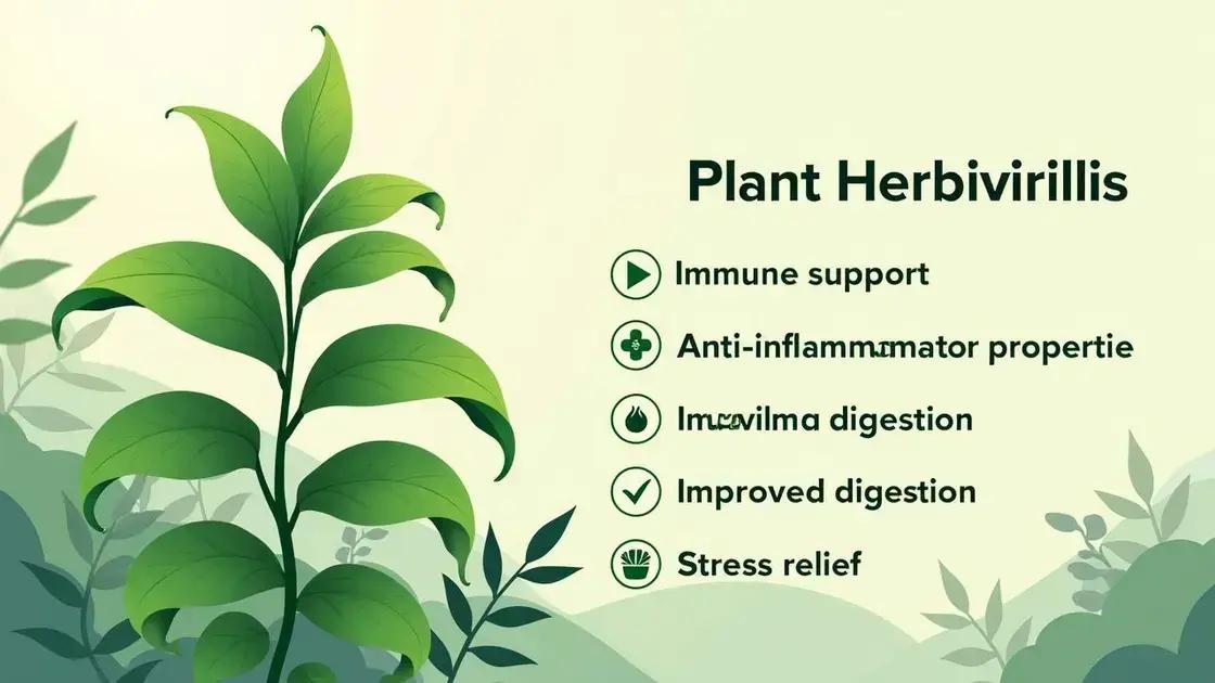 Health Benefits of Plant Herbivirillis