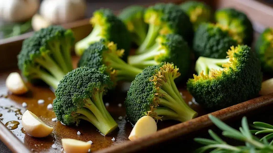 Health Benefits of Roasted Broccoli