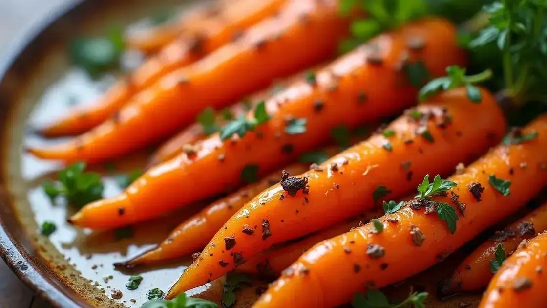 Health Benefits of Roasted Carrots