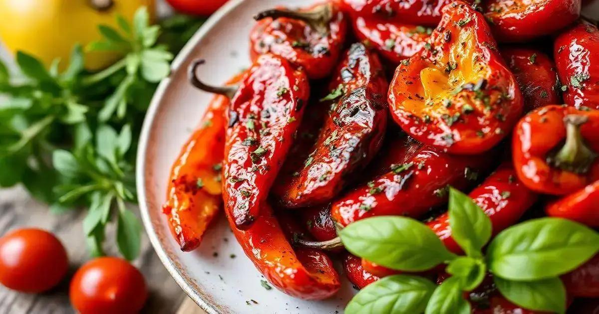 Health Benefits of Roasted Red Peppers