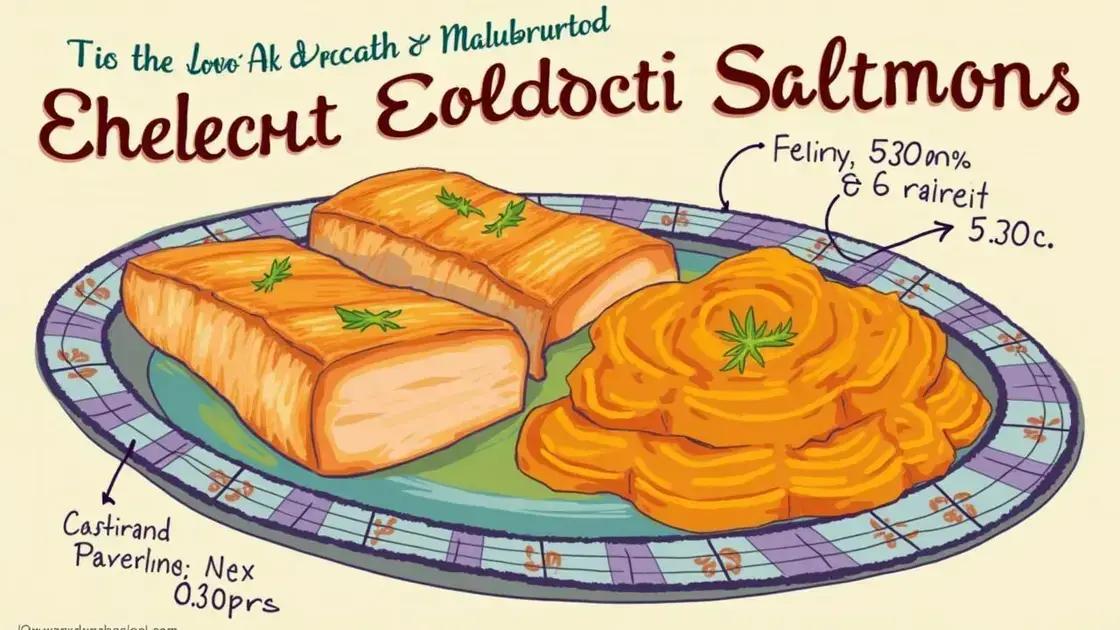 Health Benefits of Salmon and Sweet Potatoes