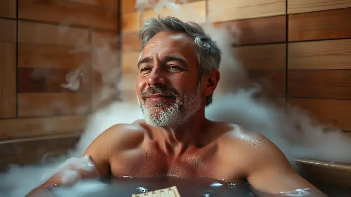 Health Benefits of Sauna for Older Men