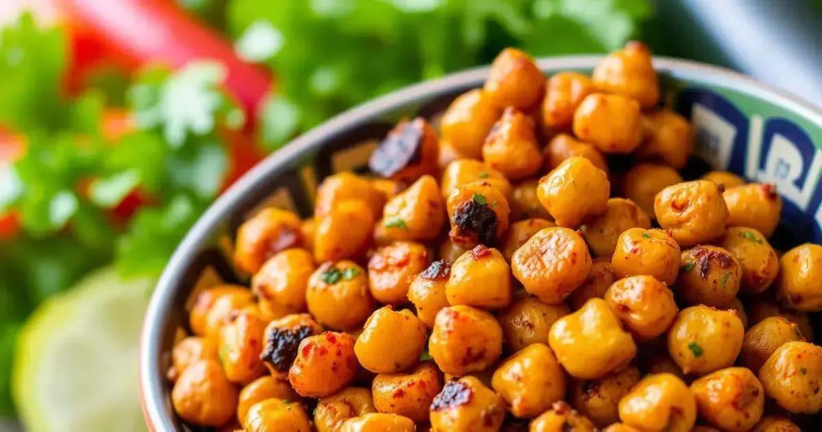 Health Benefits of Spicy Roasted Chickpeas