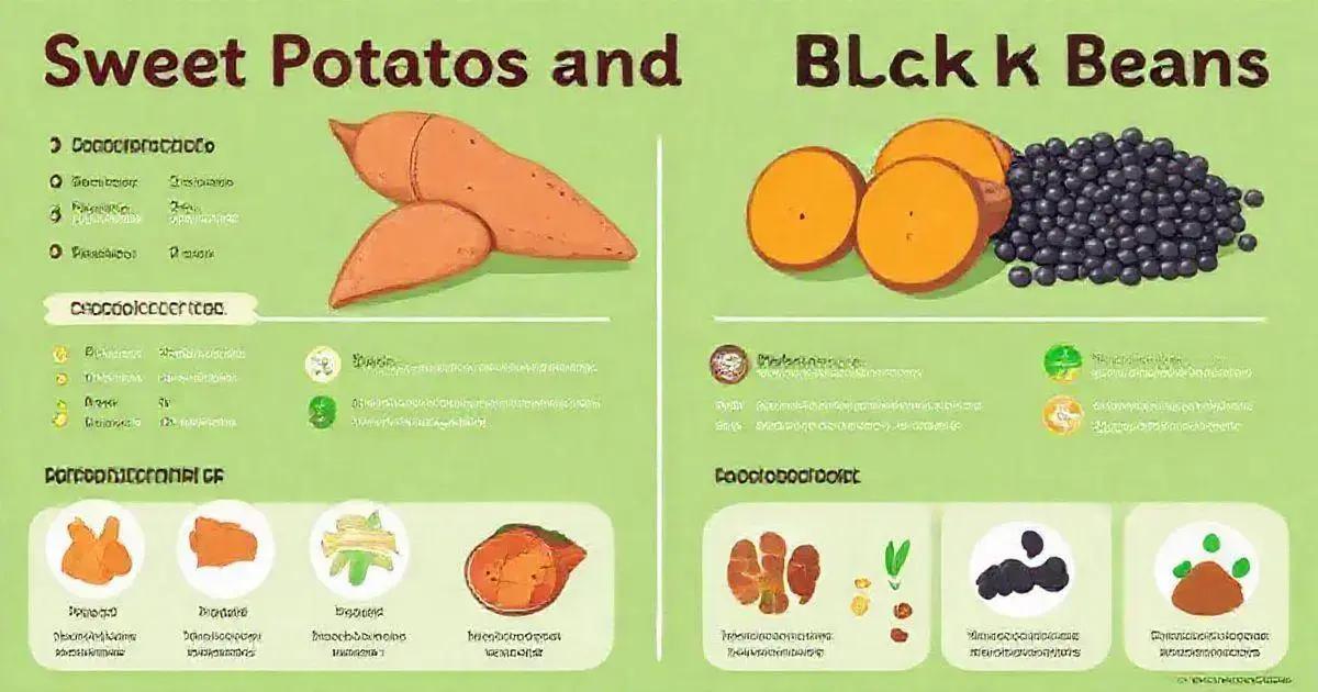Health Benefits of Sweet Potatoes and Black Beans