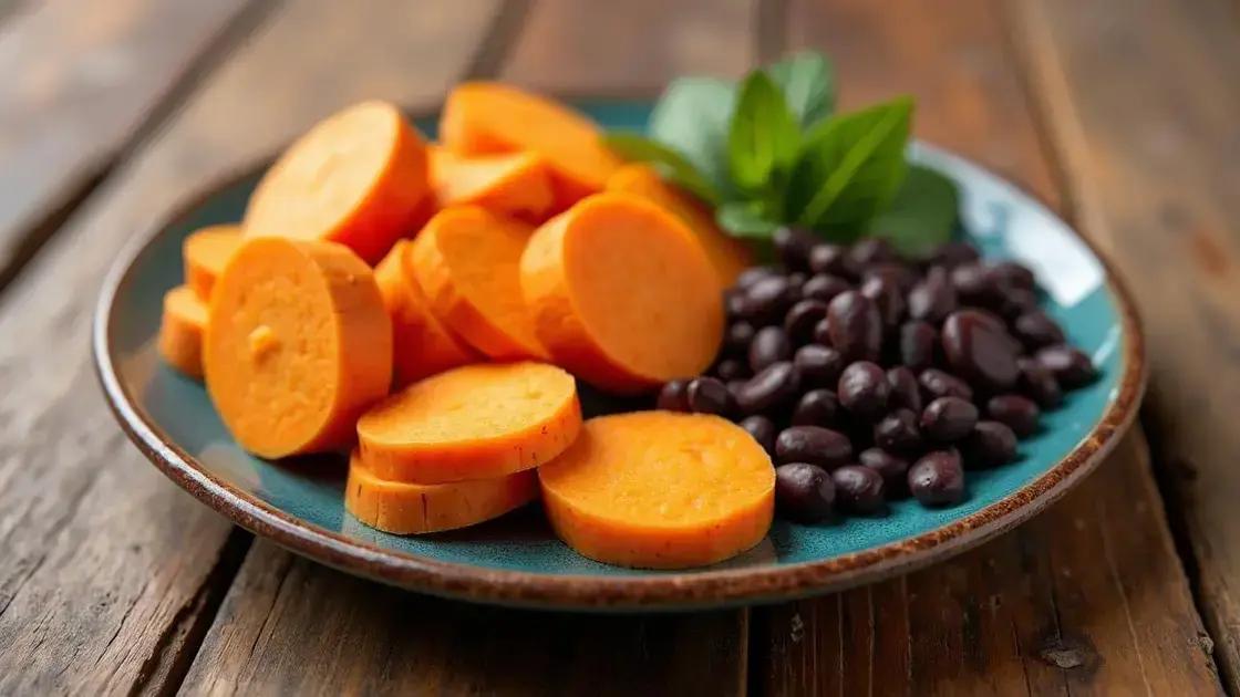 Health Benefits of Sweet Potatoes and Black Beans