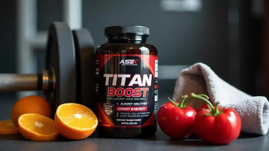 Health Benefits of Titan Boost