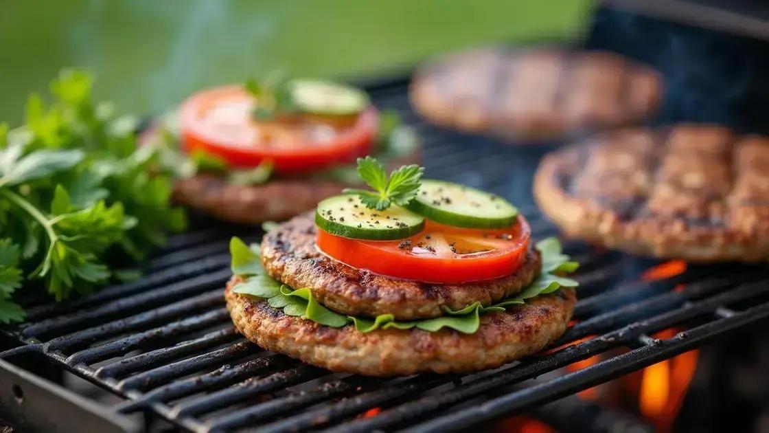 Healthy Cooking Techniques for Burgers