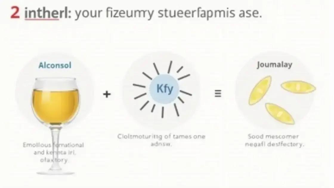 How Alcohol Affects Supplements