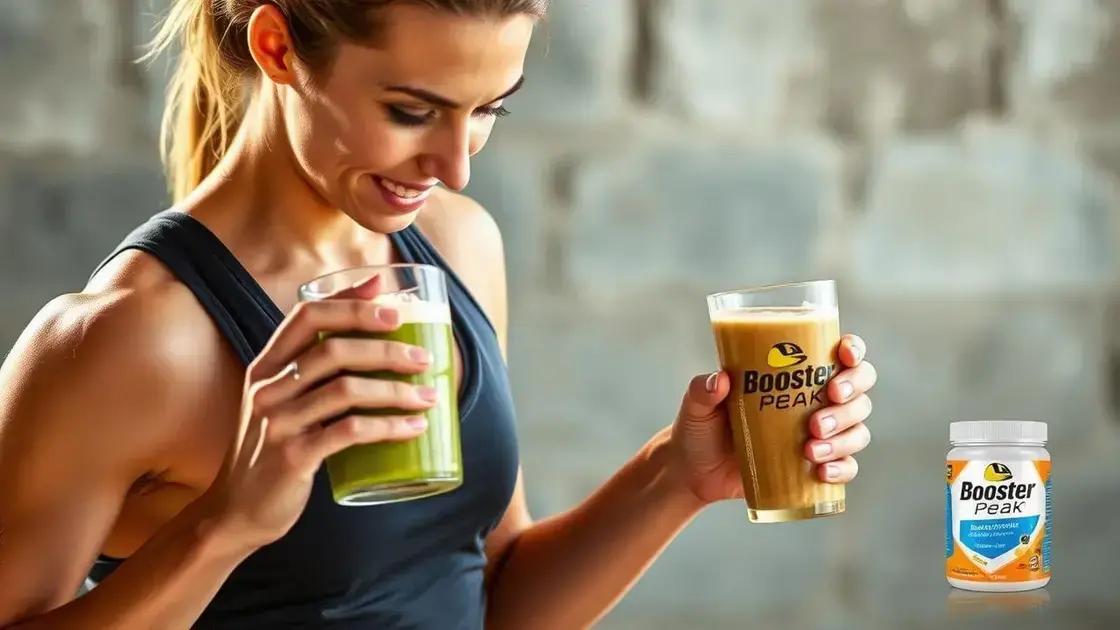 How Booster Peak Affects Recovery