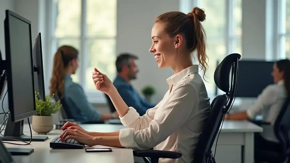 How Ergonomics Improve Energy Levels