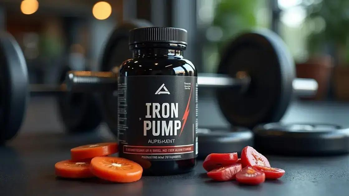 How Iron Pump Claims to Help ED