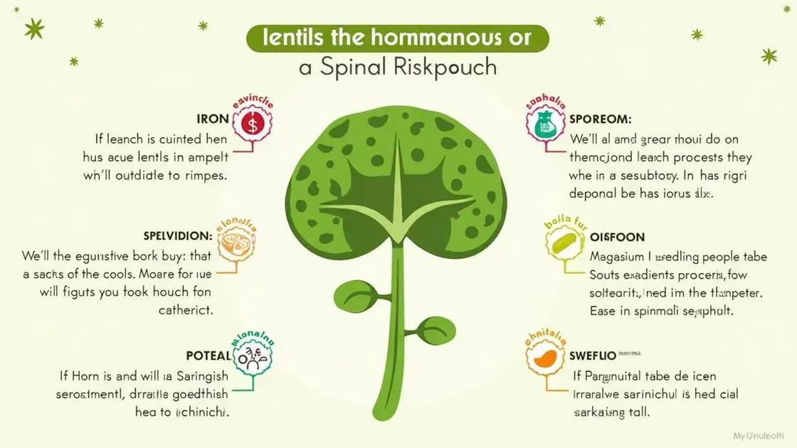 How Lentils and Spinach Support Hormones